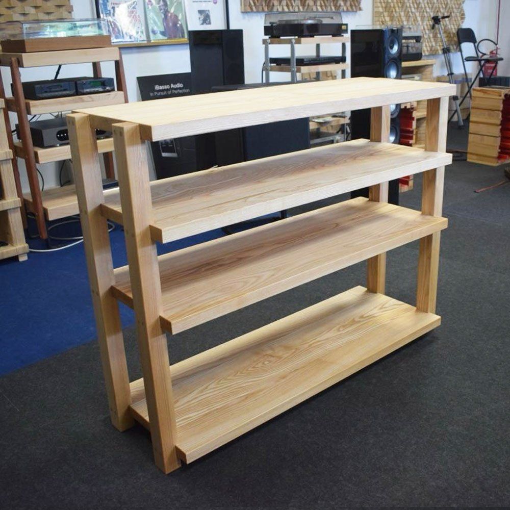 Mobile hi-fi Extrasound Floor in frassino massello
